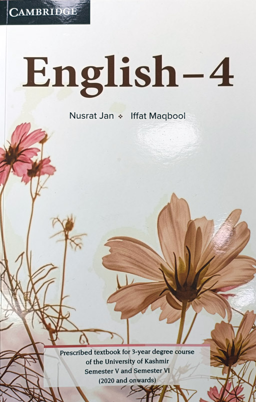 English 4 - For UG Students